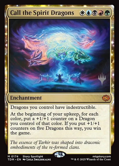 Call the Spirit Dragons - Foil