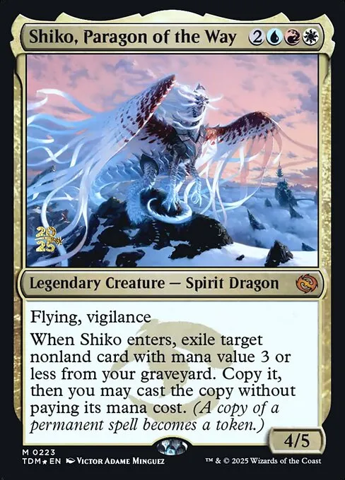 Shiko, Paragon of the Way - Foil
