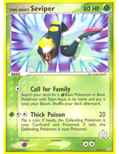 Team Aqua's Seviper