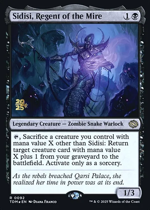 Sidisi, Regent of the Mire - Foil