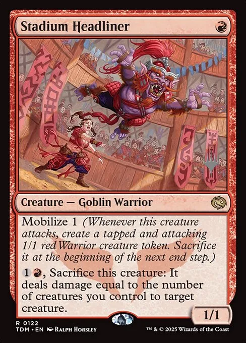 Stadium Headliner - Foil