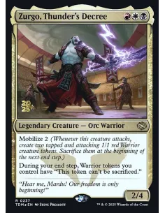 Zurgo, Thunder's Decree - Foil