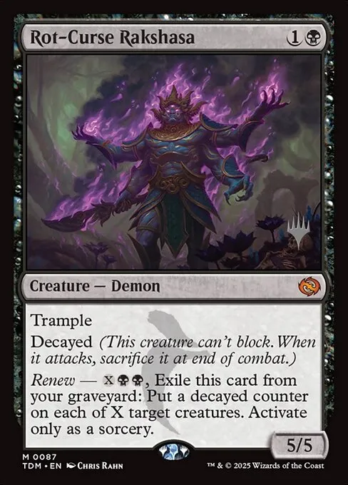 Rot-Curse Rakshasa - Foil