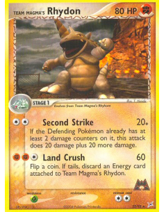 Team Magma's Rhydon
