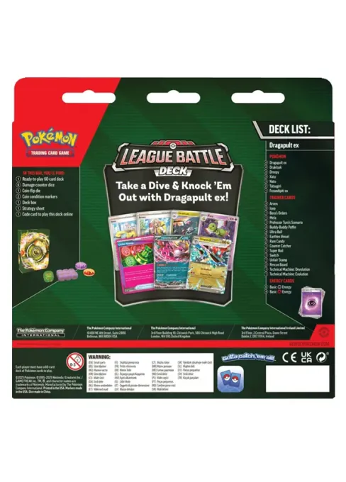 POKÉMON: BATTLE DECK - DRAGAPULT ex League