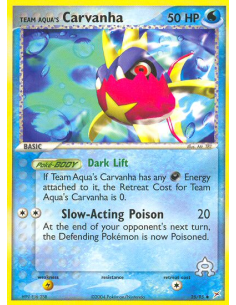 Team Aqua's Carvanha