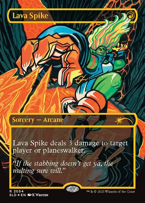 Lava Spike - Foil