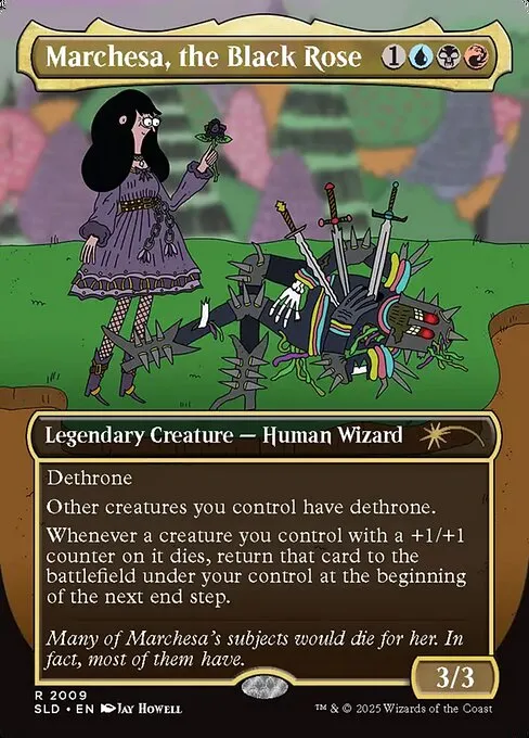 Marchesa, the Black Rose - Foil