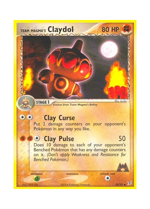 Team Magma's Claydol