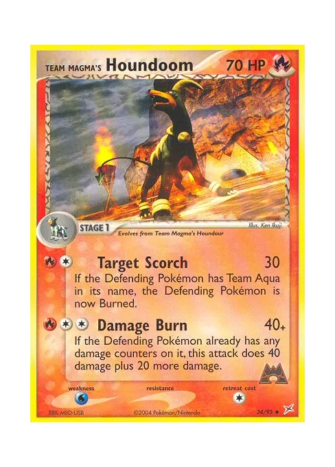 Team Magma's Houndoom