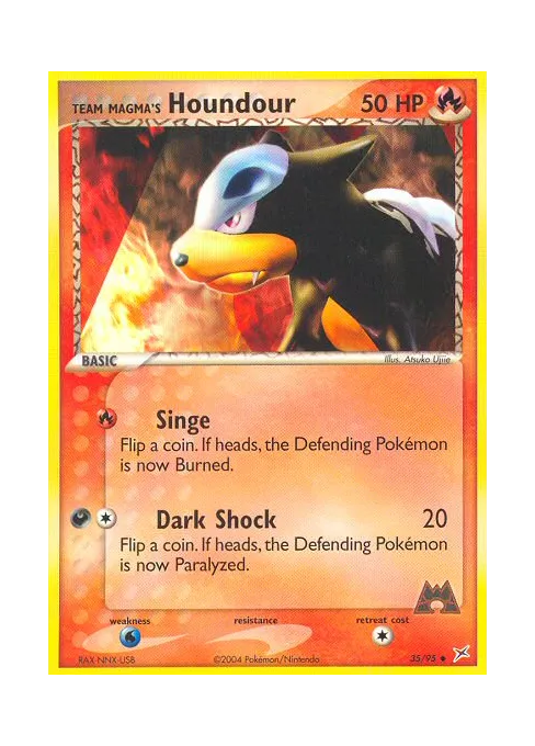Team Magma's Houndour