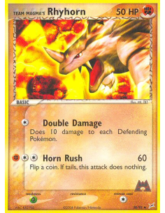 Team Magma's Rhyhorn