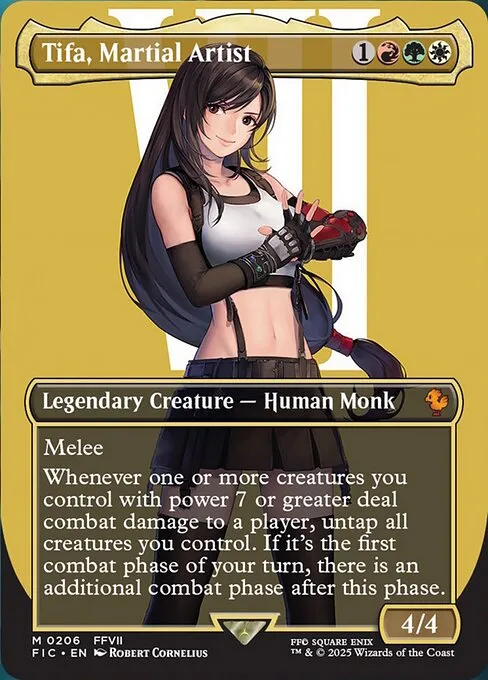Tifa, Martial Artist - Foil