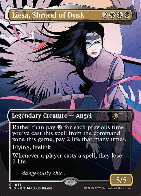 Liesa, Shroud of Dusk - Foil