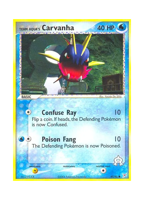 Team Aqua's Carvanha