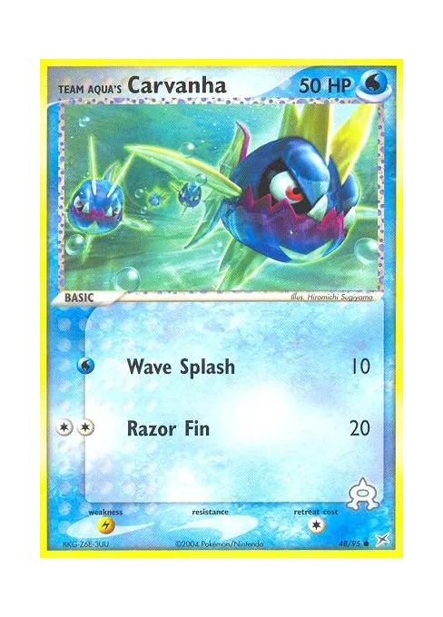 Team Aqua's Carvanha