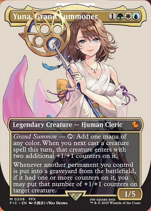 Yuna, Grand Summoner - Foil
