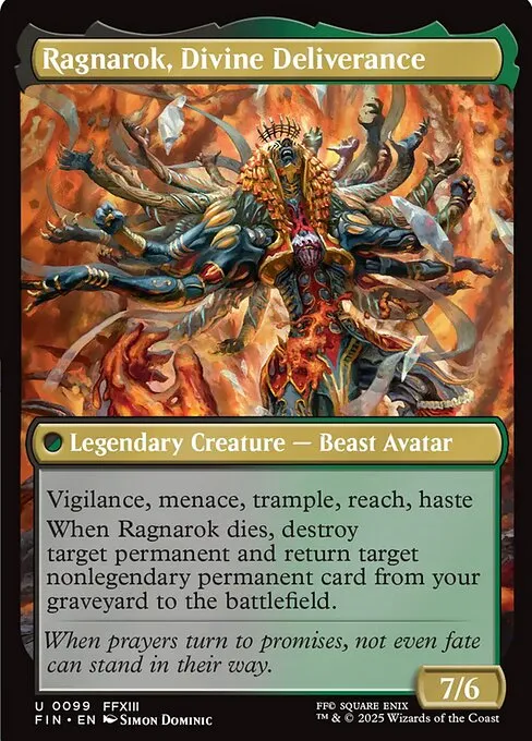 Ragnarok, Divine Deliverance - Foil