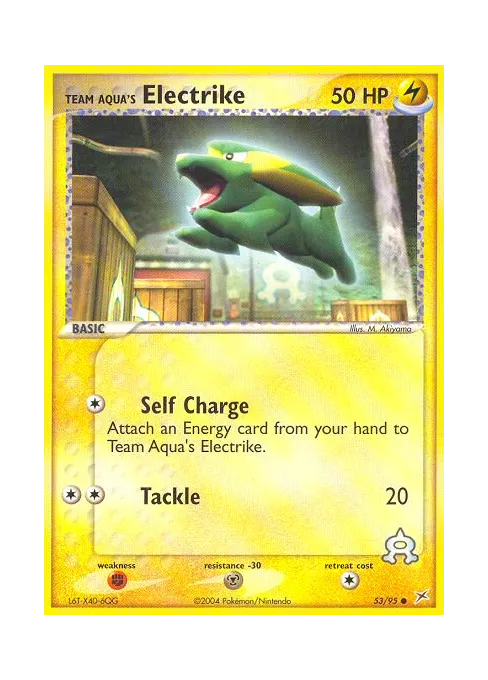 Team Aqua's Electrike