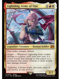 Lightning, Army of One - Foil