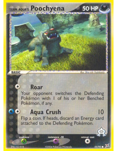 Team Aqua's Poochyena