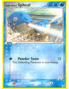 Team Aqua's Spheal