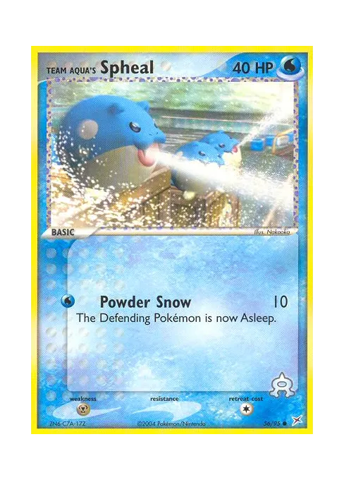 Team Aqua's Spheal