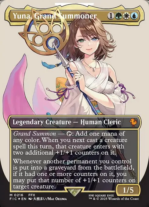 Yuna, Grand Summoner - Foil