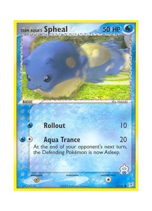 Team Aqua's Spheal