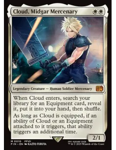 Cloud, Midgar Mercenary - Foil