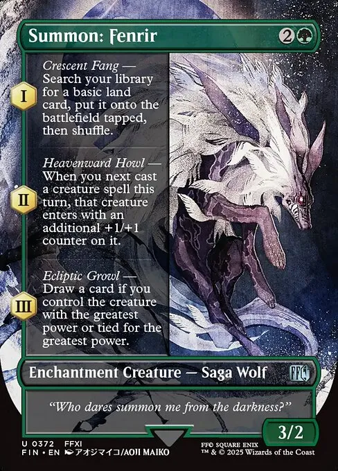 Summon: Fenrir - Foil