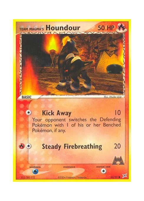 Team Magma's Houndour