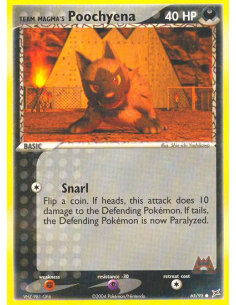Team Magma's Poochyena