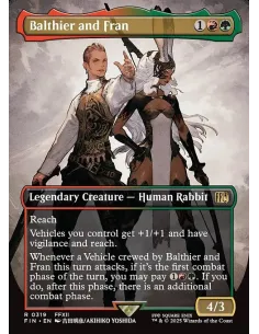 Balthier and Fran - Foil