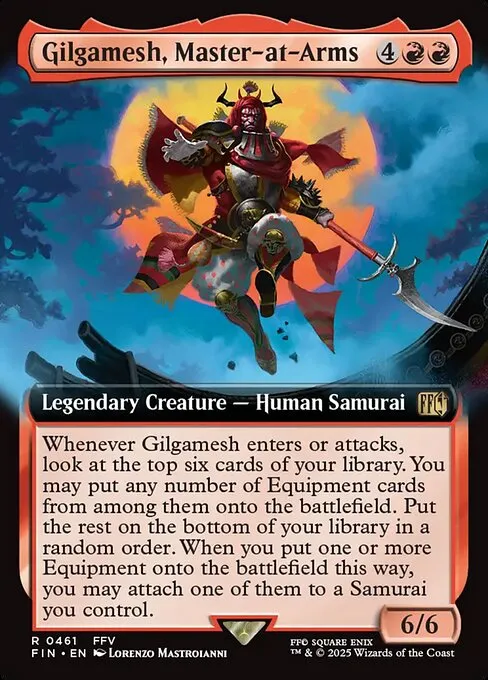 Gilgamesh, Master-at-Arms - Foil