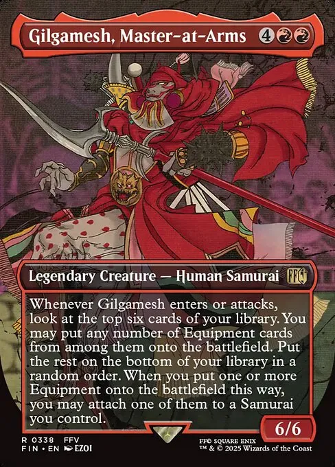 Gilgamesh, Master-at-Arms - Foil