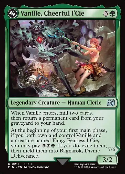 Vanille, Cheerful l'Cie - Foil