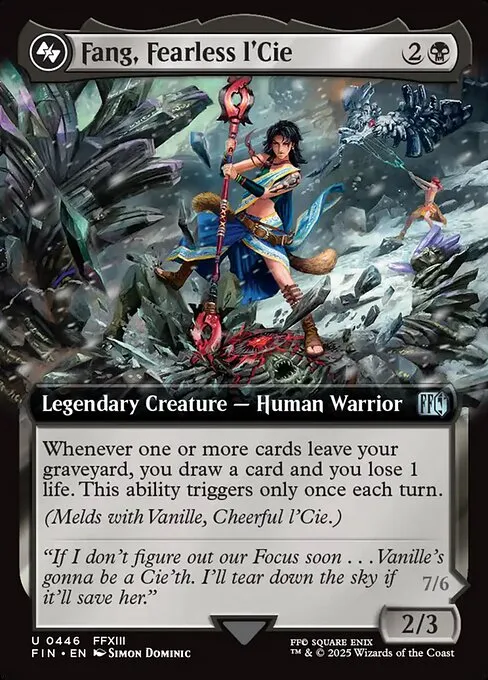 Fang, Fearless l'Cie - Foil