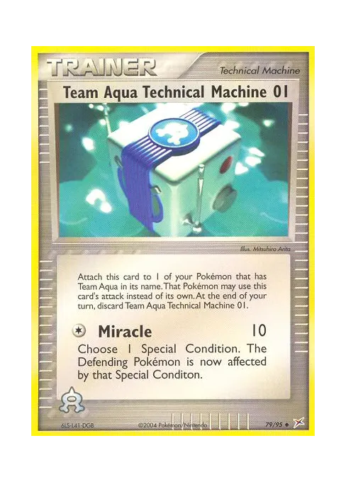 Team Aqua Technical Machine 01