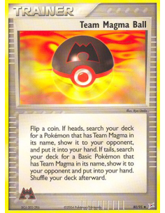 Team Magma Ball