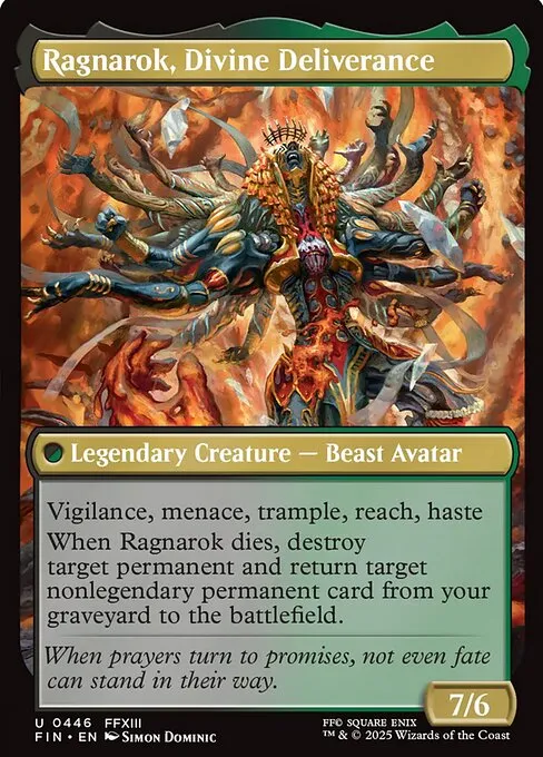 Ragnarok, Divine Deliverance - Foil