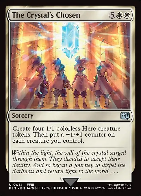 The Crystal's Chosen - Foil