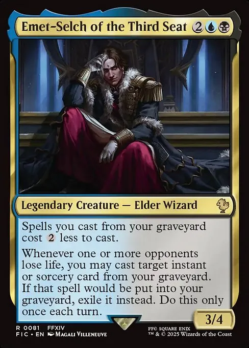 Emet-Selch of the Third Seat - Foil