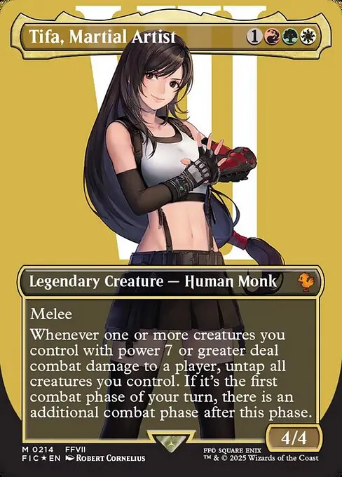 Tifa, Martial Artist - Foil