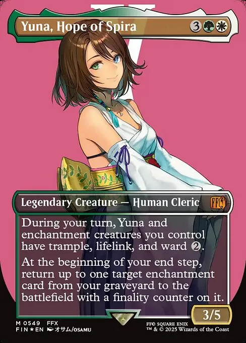 Yuna, Hope of Spira - Foil