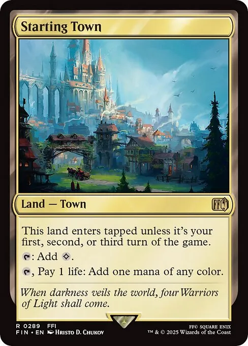 Starting Town - Foil