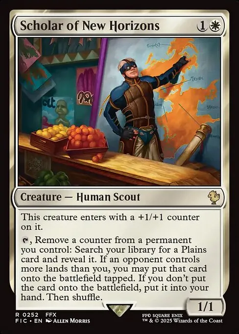 Scholar of New Horizons - Foil