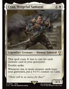Cyan, Vengeful Samurai - Foil