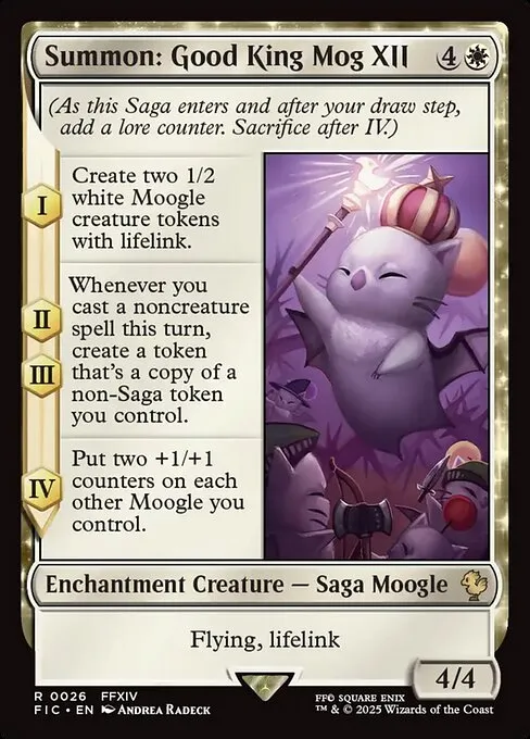 Summon: Good King Mog XII - Foil