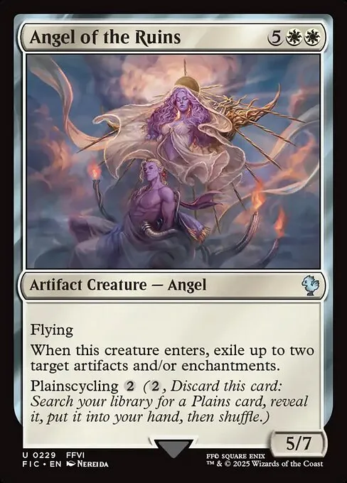 Angel of the Ruins - Foil